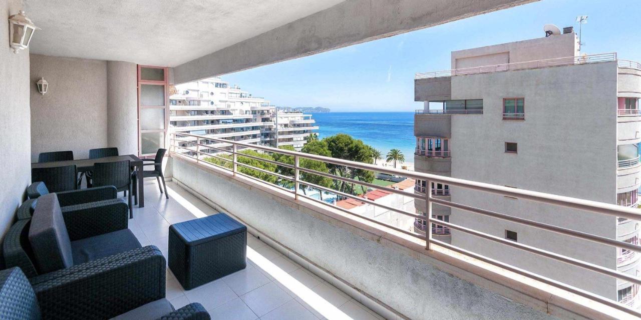 Nuevo Mexico Playa Vistas Al Mar 3 Habitaciones Piscina Y Garaje Calpe Exterior photo